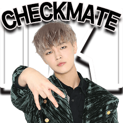 [LINEスタンプ] UK 「CHECKMATE」