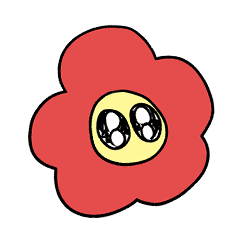 [LINEスタンプ] お花さん達