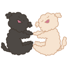 [LINEスタンプ] ふわふわ綿毛ちゃん