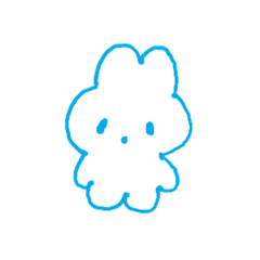 [LINEスタンプ] うさぎくん基本スタンプ