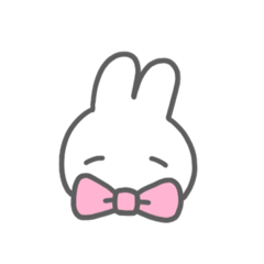 [LINEスタンプ] うさぎくん 使いやすいスタンプ