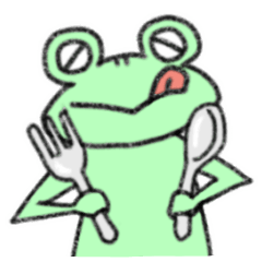 [LINEスタンプ] カエルさんスタンプ【日常編】