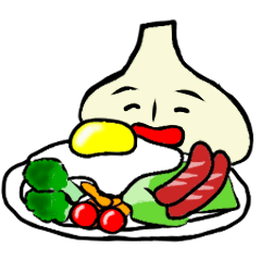 [LINEスタンプ] みんなのニンニクさんLv.2