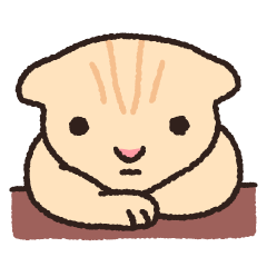 [LINEスタンプ] はなのつよいねこ