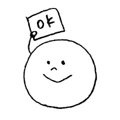[LINEスタンプ] 手書きまるもじ