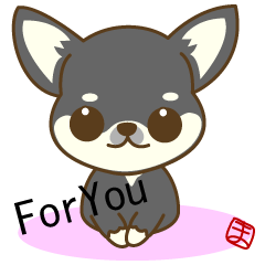 [LINEスタンプ] ちわちわちわわん(デカ文字)