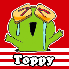 [LINEスタンプ] かえるのTOPPYたちの使える40感動会話第4弾