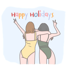 [LINEスタンプ] Eng 友達やかわいいカップルと一緒に楽しむ