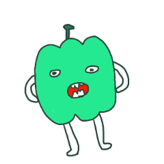 [LINEスタンプ] 論文を書くおやさいたち