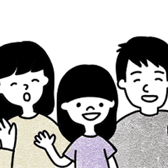 [LINEスタンプ] 愉快な家族の日常スタンプ