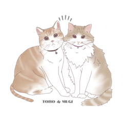 [LINEスタンプ] むぎとろ丼