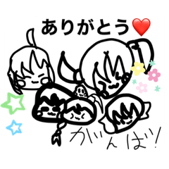 [LINEスタンプ] 可愛いオリキャラスタンプハリーちゃん❤