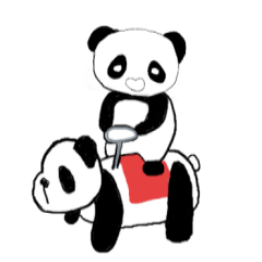 [LINEスタンプ] 日常と推し活の毎日ぱんだ