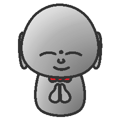 [LINEスタンプ] 御地蔵様です