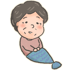 [LINEスタンプ] いつもの祖母