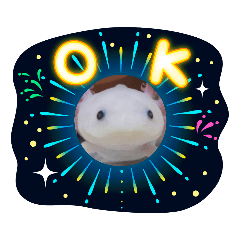 [LINEスタンプ] ウーパーもちこと一緒 2