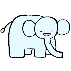 [LINEスタンプ] あのぞうさん