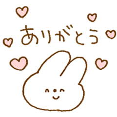 [LINEスタンプ] よりみみうさぎ。30