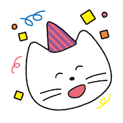 [LINEスタンプ] にっこり敬語ねこ