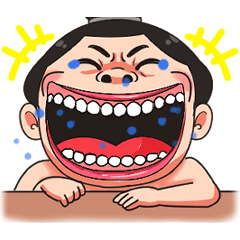 [LINEスタンプ] 相撲レスラー君2の画像（メイン）