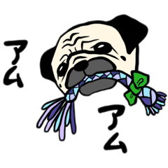 [LINEスタンプ] うちのもむさん3