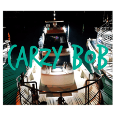 [LINEスタンプ] crazy bob1