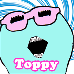 [LINEスタンプ] かえるのTOPPYインパクト編使える挨拶10弾