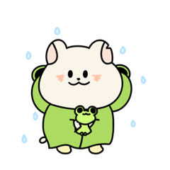 [LINEスタンプ] おはよう！  ハムシュシュ