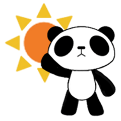 [LINEスタンプ] ぱんだ雑貨店