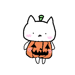 [LINEスタンプ] ネコのハロウィーンスタンプ♡