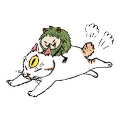 [LINEスタンプ] モシナ
