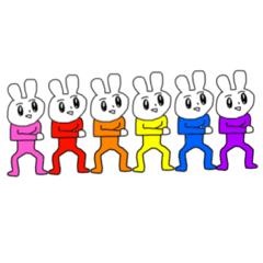 [LINEスタンプ] 日常で使える可愛いうさぎさんスタンプ♡