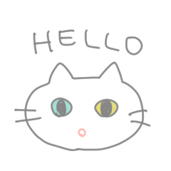 [LINEスタンプ] なぞのねご