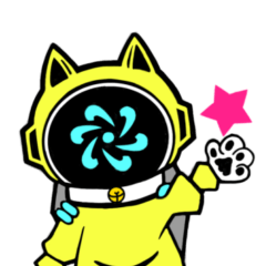 [LINEスタンプ] シュレディンガーのにゃんこ