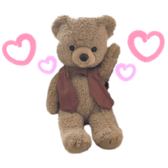 [LINEスタンプ] ぷんとクマさんの愉快な仲間達。