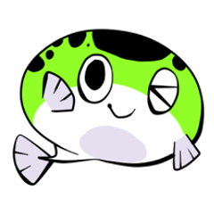 [LINEスタンプ] 淡水フグ好きのスタンプ