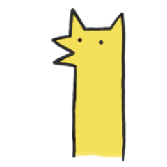 [LINEスタンプ] 首の長いきつね