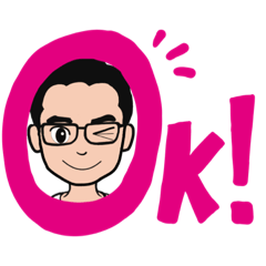 [LINEスタンプ] いつも元気なのりパパさん
