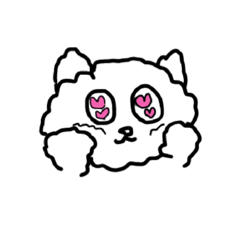 [LINEスタンプ] もこもこねこねこ