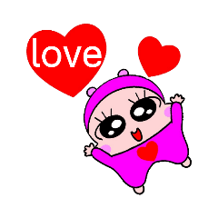 [LINEスタンプ] Flying squirrel「MoMo Pi」