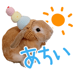 [LINEスタンプ] 耳たれうさぎのムーさん vol.3