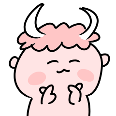 [LINEスタンプ] 赤鬼の赤ちゃんスタンプ