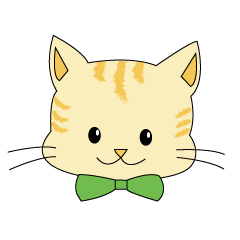 [LINEスタンプ] リボンとら猫