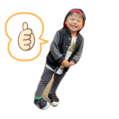 [LINEスタンプ] コウくん2歳