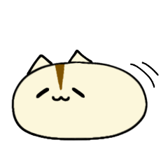 [LINEスタンプ] もちもち きなこスタンプ1