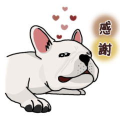 [LINEスタンプ] ホワイト フレブル 1