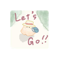 [LINEスタンプ] 生活に慣れてきた未確認生物（夏）