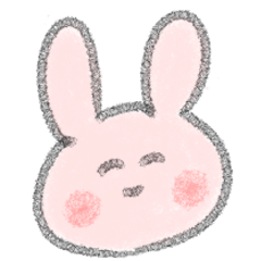 [LINEスタンプ] 敬語うさぎ【手書き感】