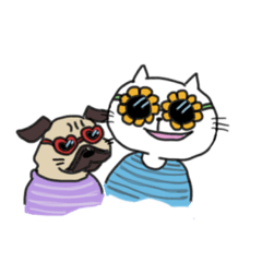 [LINEスタンプ] よくかくねこ