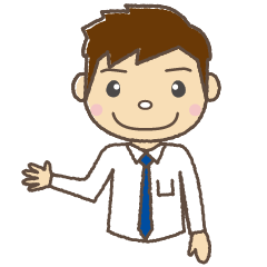 [LINEスタンプ] 仕事・敬語☆スーツ男性キャラスタンプ